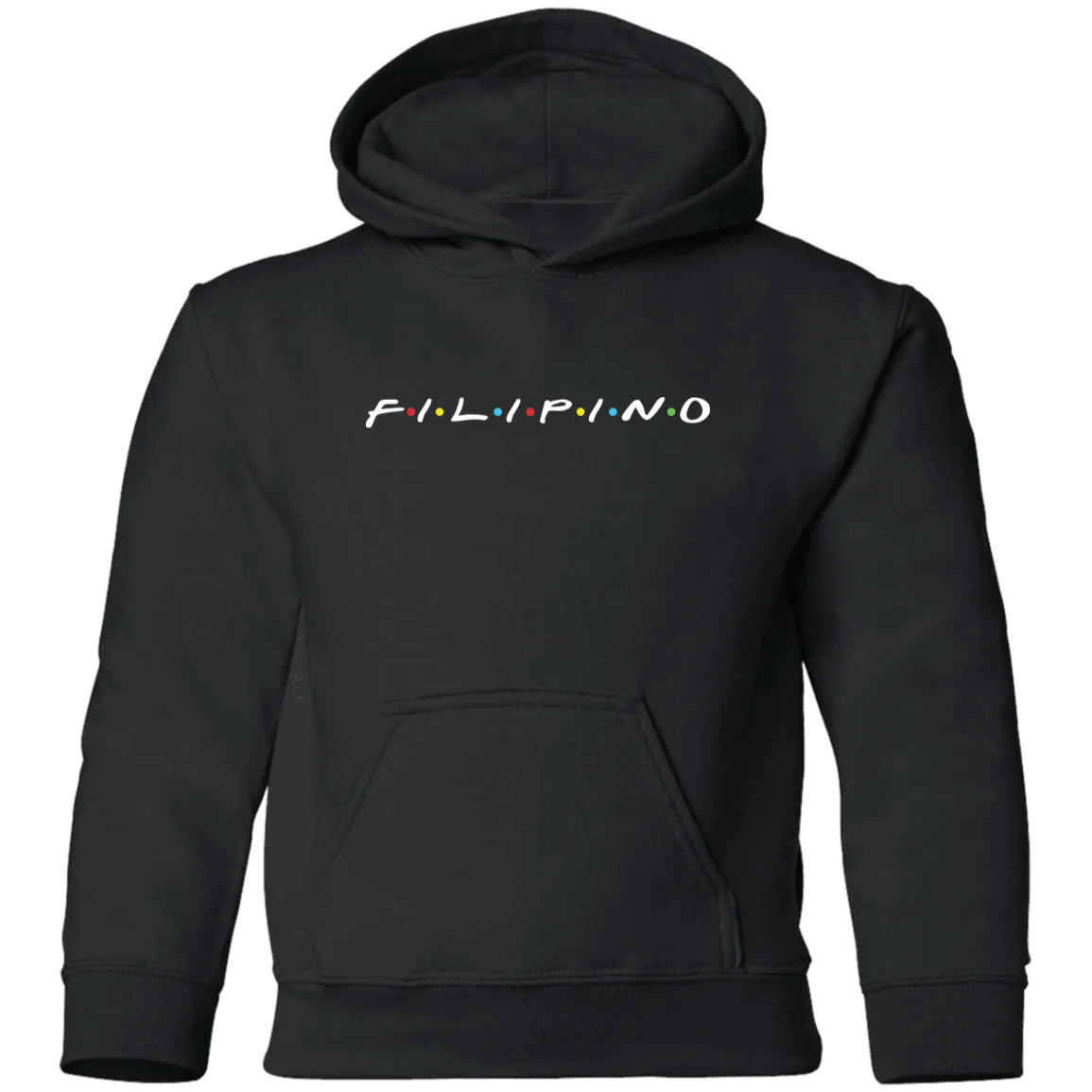 Filipino Friends Youth Pullover Hoodie